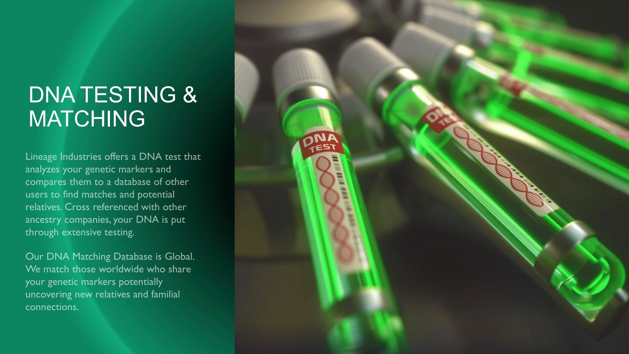 Lineage Industries DNA Testing Package - Card 5